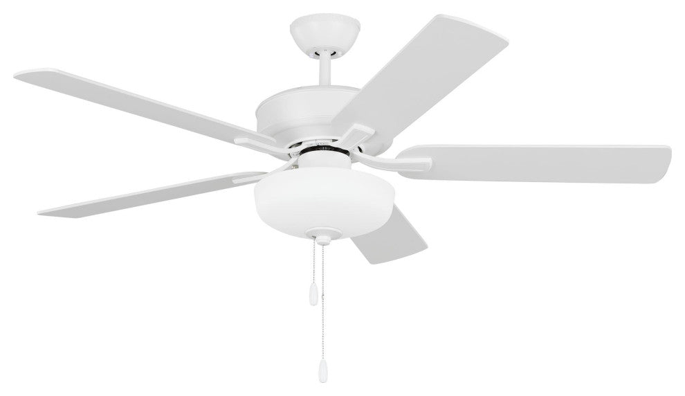 Generation Lighting Linden 52" Ceiling Fan Matte White