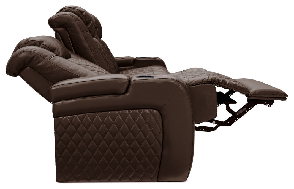 Seatcraft Euphoria Home Theater Seating, Brown, Sofa