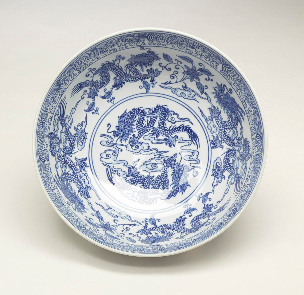 Blue and White Bowl