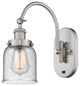 Bell Sconce, Brushed Satin Nickel, Seedy, Seedy