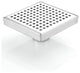 6 Inch 304 Stainless Steel Square Linear Shower Floor Drain in Brushed Nickel