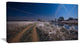 "Frosty Fall Night in Moonlight" Landscape Print Wall Artwork, 40"x20"