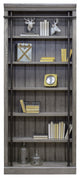 Avondale 8' Tall Bookcase Wall With Ladder