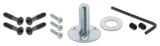 Single Mission Plate With Victorian Knob, Oil-Rubbed Bronze