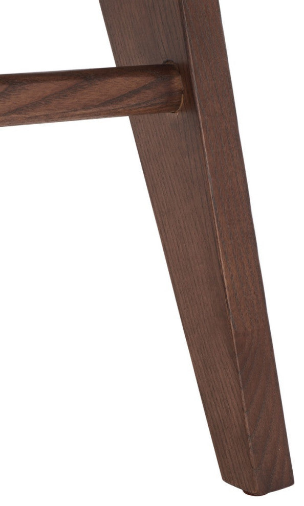 Safavieh Couture Colette Rattan Counter Stool, Walnut/Natural