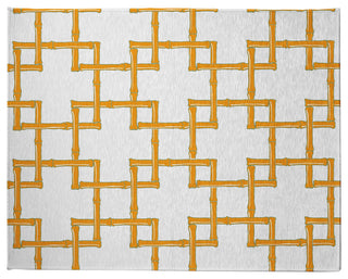 Bamboo Spring Chenille Rug, Mango, 8'x10'