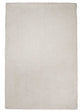 HomeRoots 5' x 7' Ivory Plain Indoor Area Rug