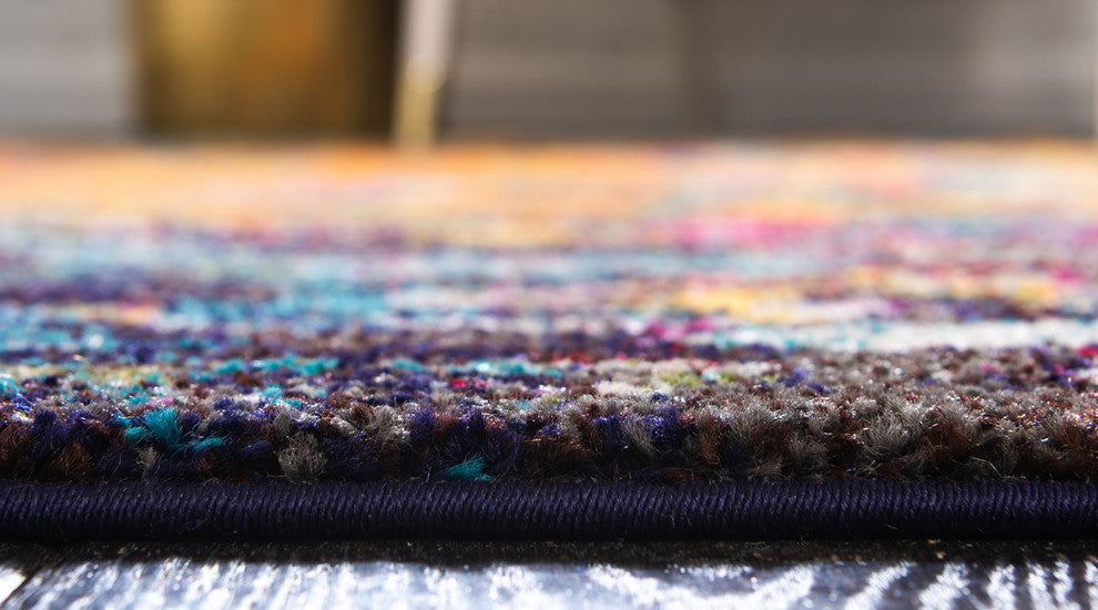 Rug Unique Loom Estrella Multi Runner 2' 7 x 10' 0