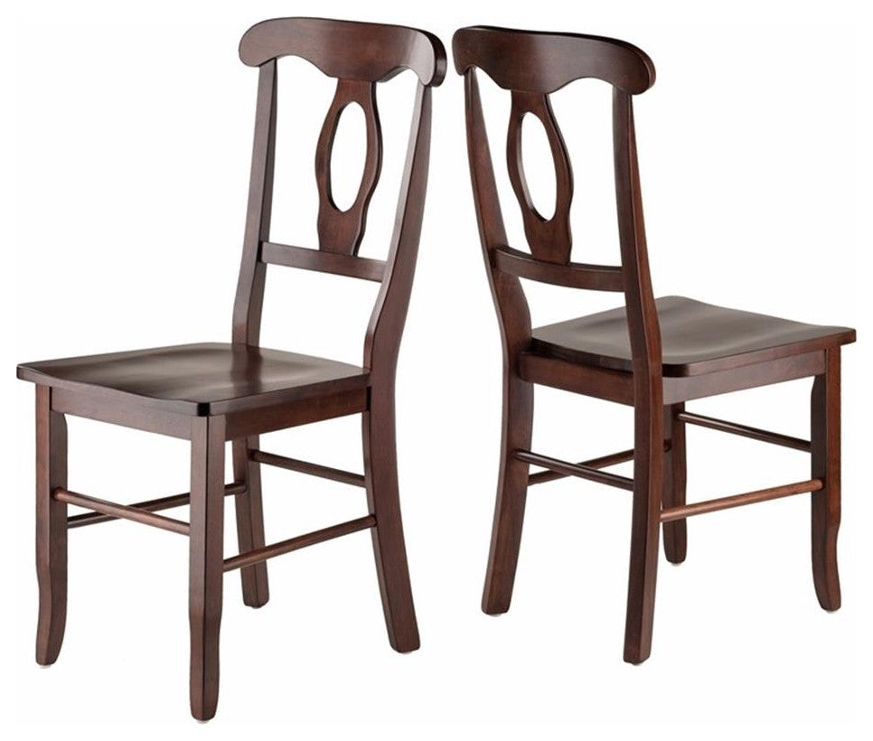 Renaissance 2-Pc Set Key Hole Back Chairs
