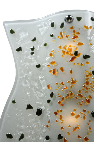 12W Metro Fusion Ice Age Wall Sconce