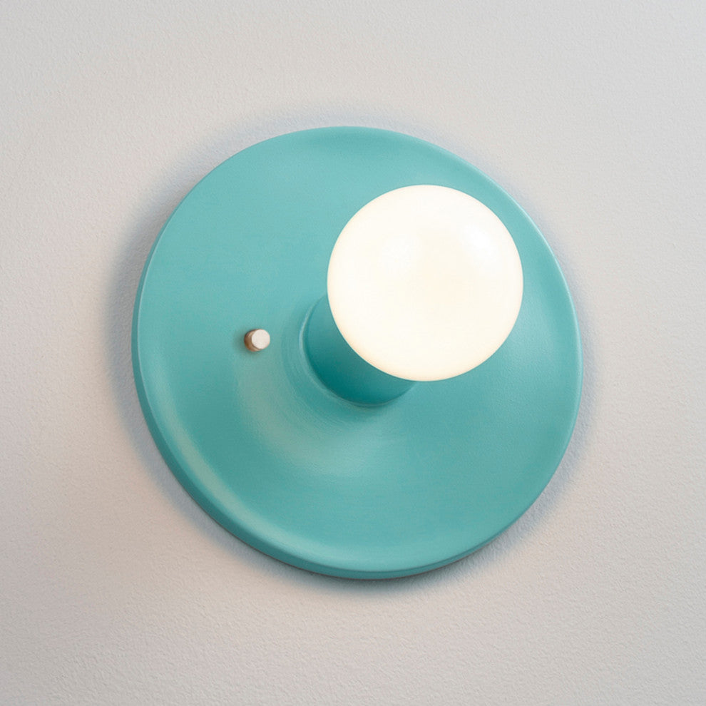 Discus Wall Sconce, Reflecting Pool