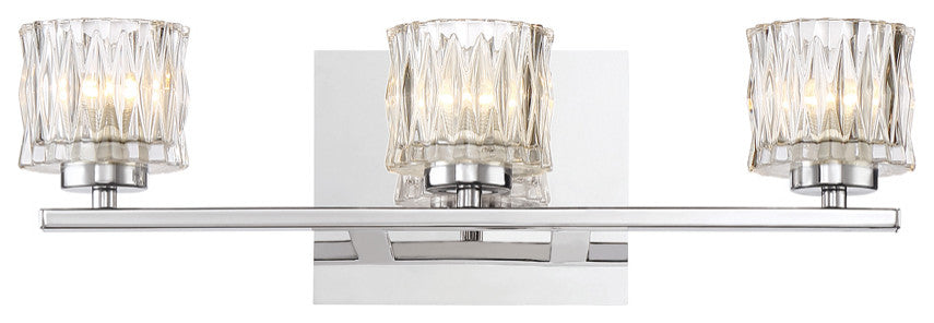 Eurofase 34160-015 LED Bathbar, Guelph Collection, Chrome Finish