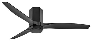 Hinkley Facet LED Ceiling Fan, Matte Black, 52"