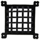 Antique Style Speak Easy Grill, Black, 12"