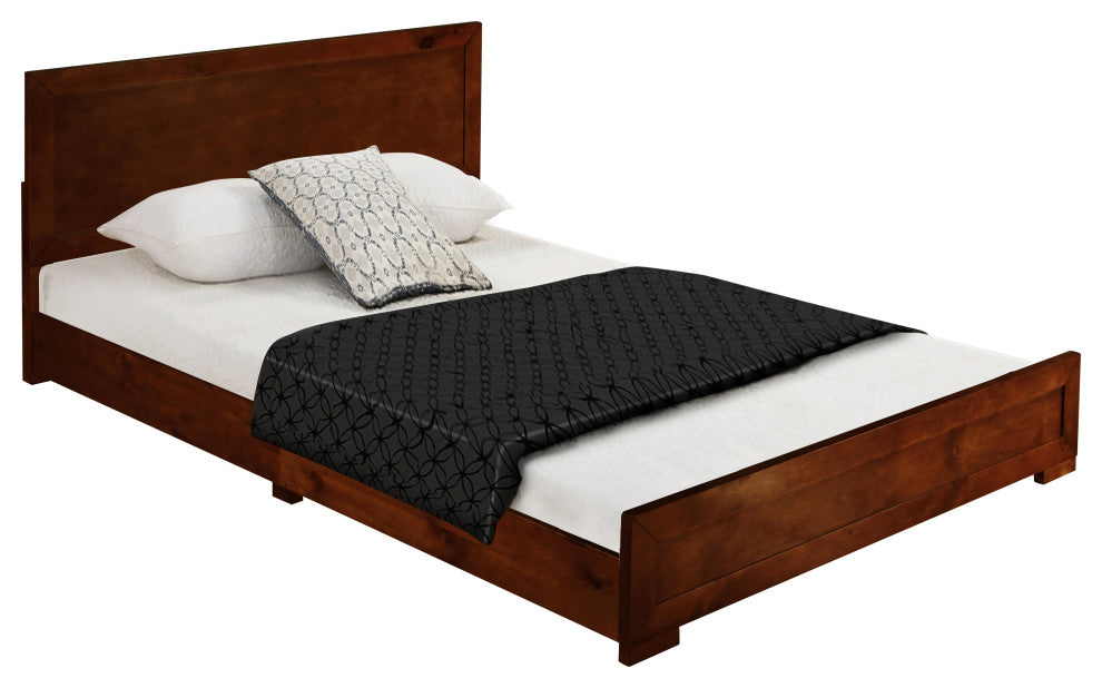 Camden Isle Oxford Walnut Bed, Full