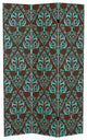 6' Tall Double Sided Damask Room Divider