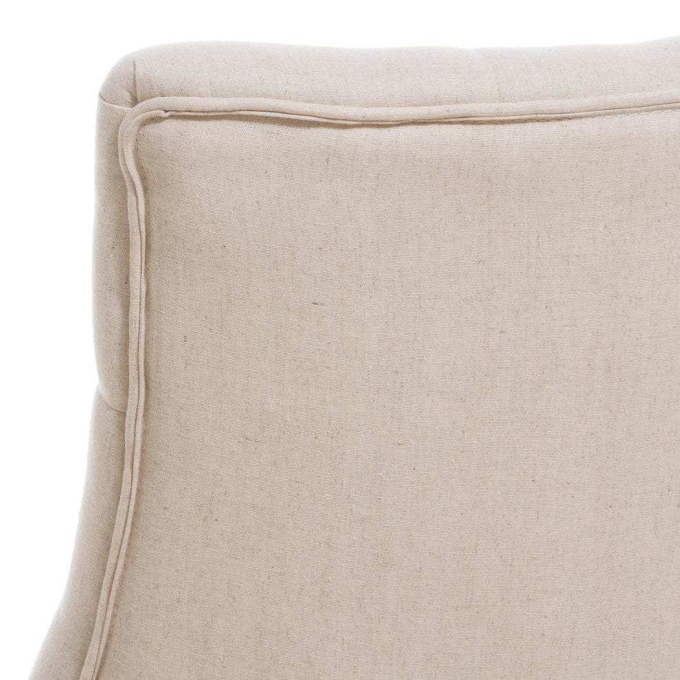 GDF Studio Janelle Tufted Fabric Dining/ Accent Chair, Set of 2