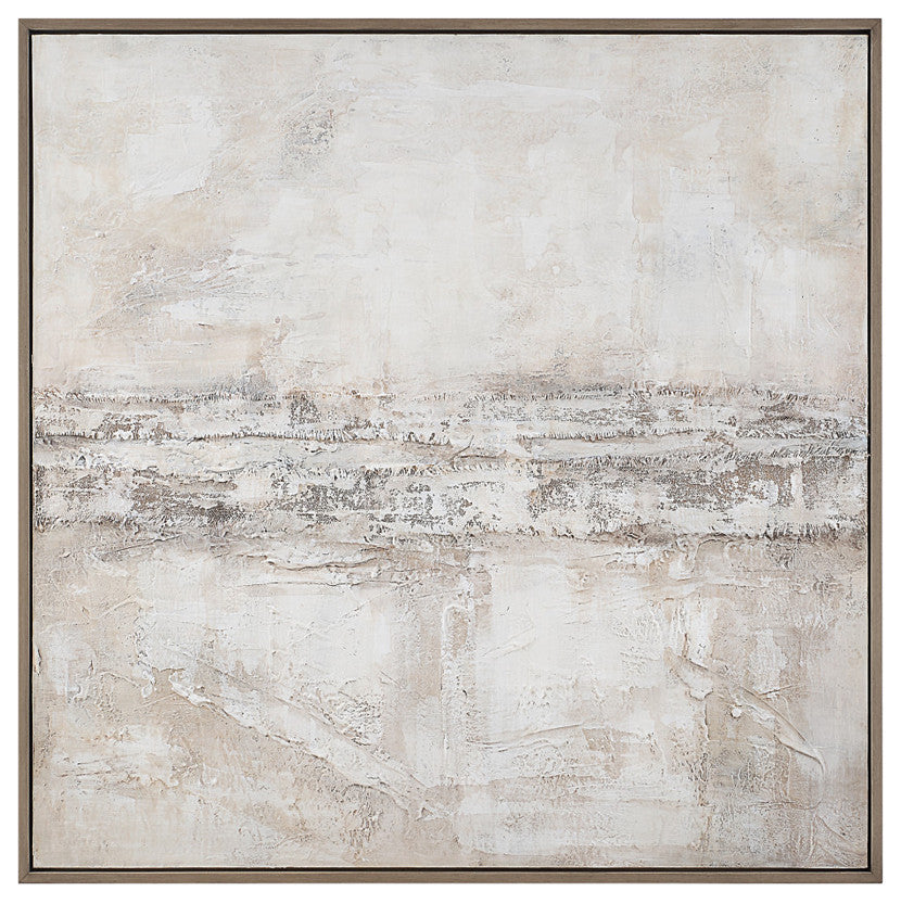 Uttermost Ridgeline Matte White Table Lamp