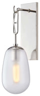 Bruckner 1-Light Wall Sconce, Polished Nickel