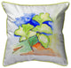 Betsy Drake Ginko Leaves Large Indoor/Outdoor Pillow 18x18