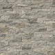 Silver Travertine 6 in. x 24 in. Ledger Panel, 42 Sft