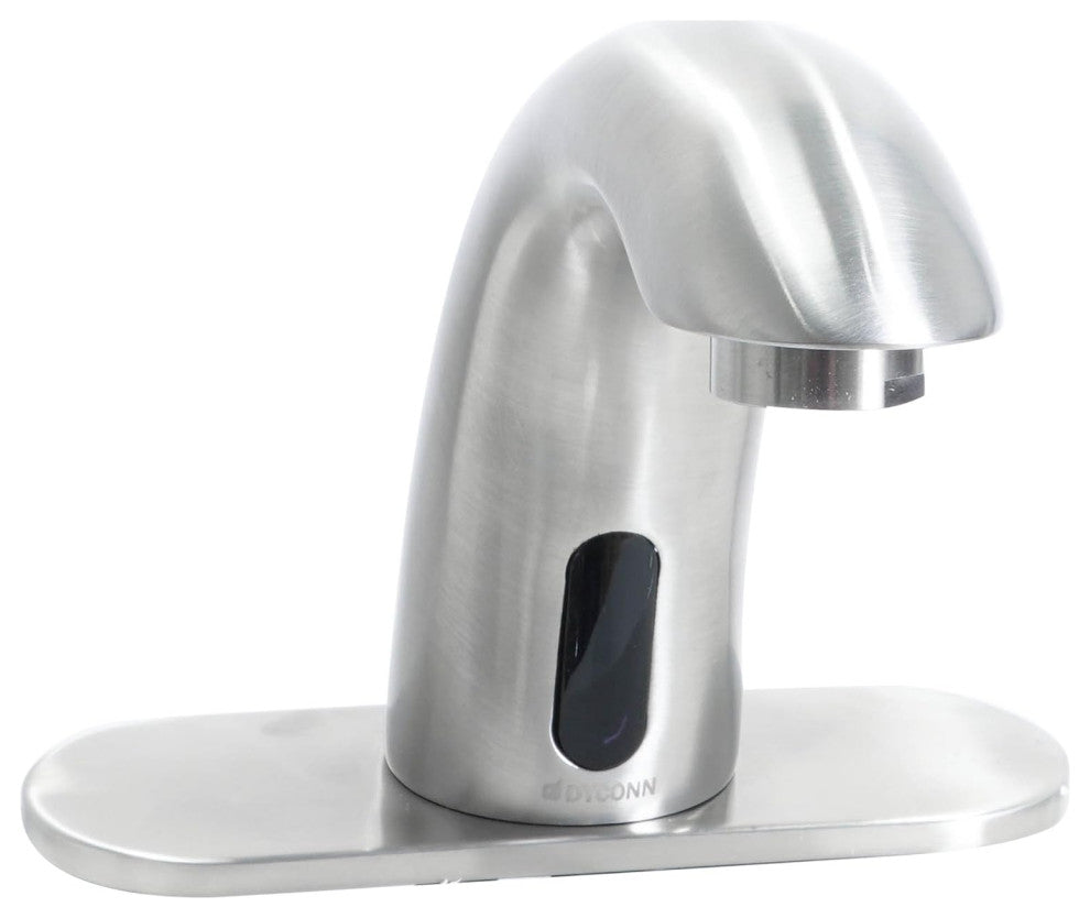 Hands / Touch Free Motion Sensor Brushed Nickel Bathroom Faucet