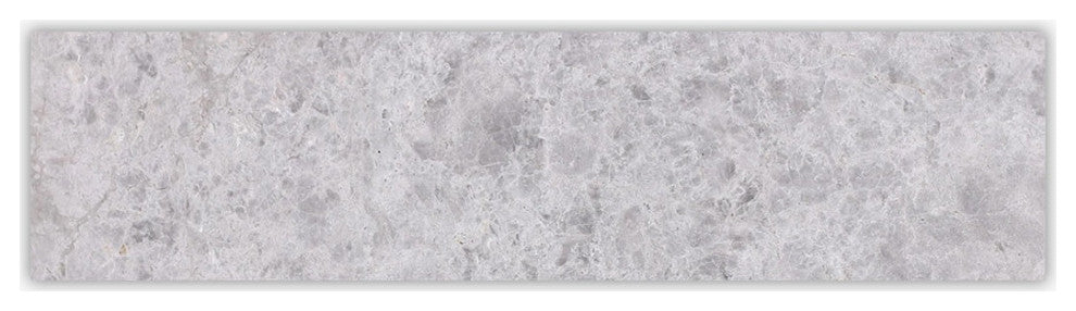 Silver Gray Light Polished 3x12 Marble Tile