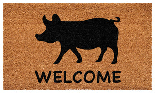 Calloway Mills Piggy Doormat, 24x36