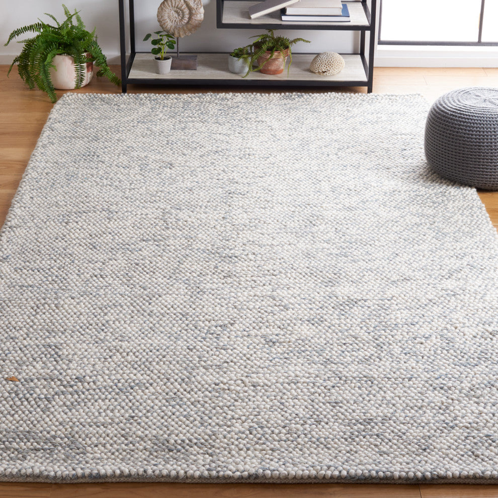 Safavieh Couture Natura Collection NAT182 Rug, Gray/Ivory, 6'x9'