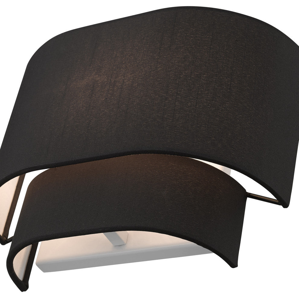 Bainbridge 1-Light Black ADA Sconce