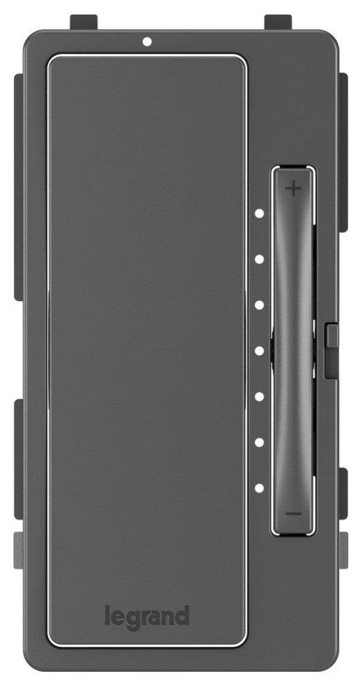 Multi-Location Dimmer Interchangeable Face Plate, Black