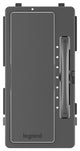 Multi-Location Dimmer Interchangeable Face Plate, Black