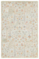 Ox Bay Vin Lex Abstract Hand-Tufted Area Rug, Orange/Ivory, 9' X 12'