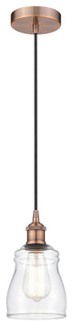 Innovations 616-1P-AC-G392 1-Light Mini Pendant, Antique Copper
