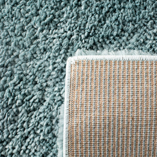 Safavieh August Shag Collection AUG900 Rug, Aqua, 5'3" x 7'6"