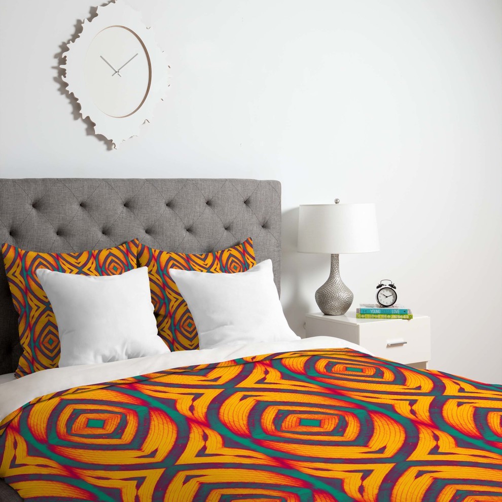 Deny Designs Wagner Campelo Maranta 2 Duvet Cover - Lightweight