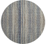 Premium Machine Washable Mayfield AMF31 Mocha 8' x 8' Round Rug
