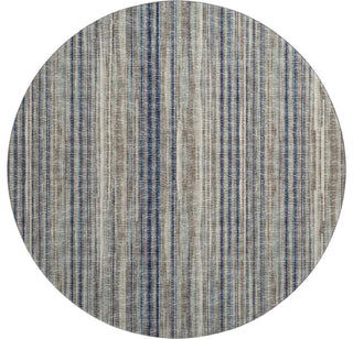 Premium Machine Washable Mayfield AMF31 Mocha 8' x 8' Round Rug