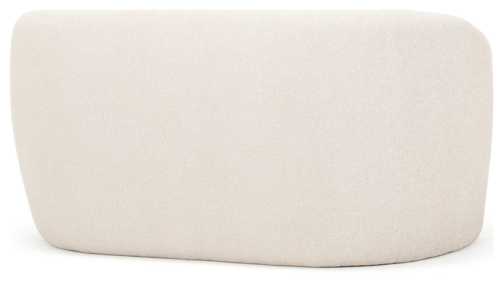 Metro Blythe Settee, Beige Upholstery