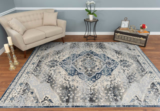 Noori Rug High-low Rosalee Silver/Ivory Rug