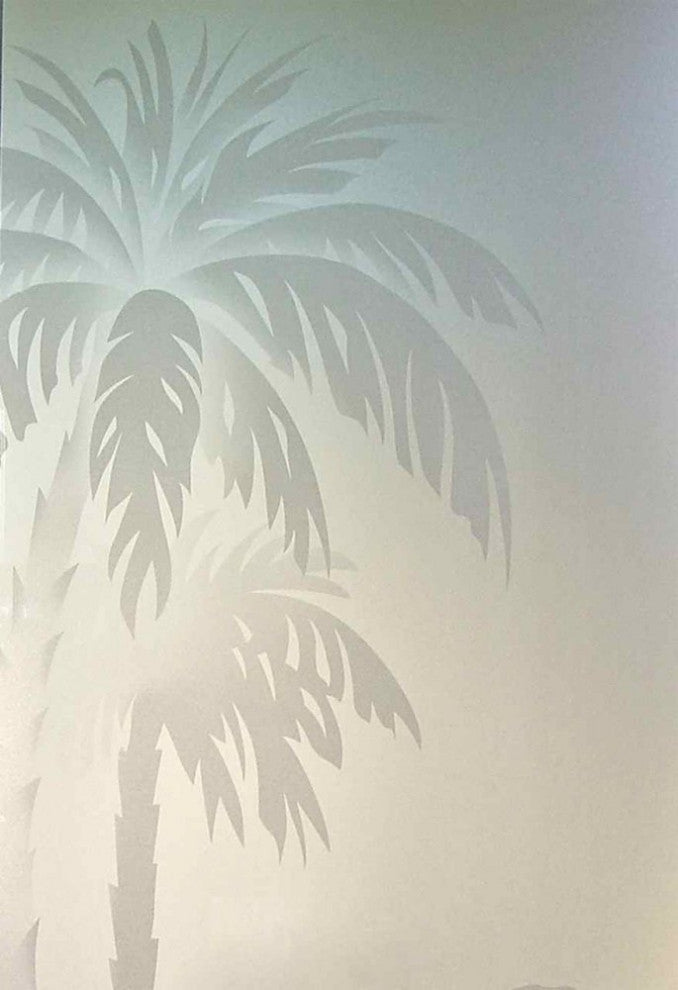 Interior Prehung Door or Interior Slab Door - Palm Sunset - Primed - 24" x...