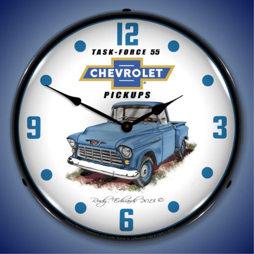 GMRE1305441 1955 Chevrolet Truck Clock