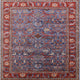 Ahgly Company Indoor Square Mid-Century Modern Area Rugs, 8' Square