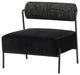 Marni Salt & Pepper Fabric Occasional Chair