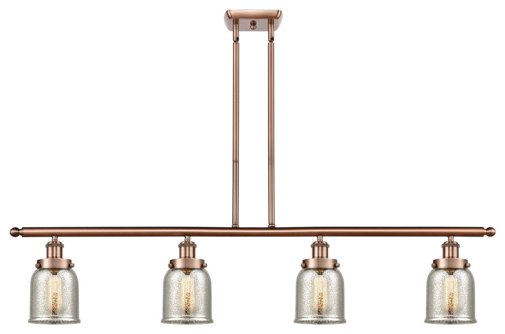 Innovations 916-4I-AC-G58 4-Light Island Light, Antique Copper