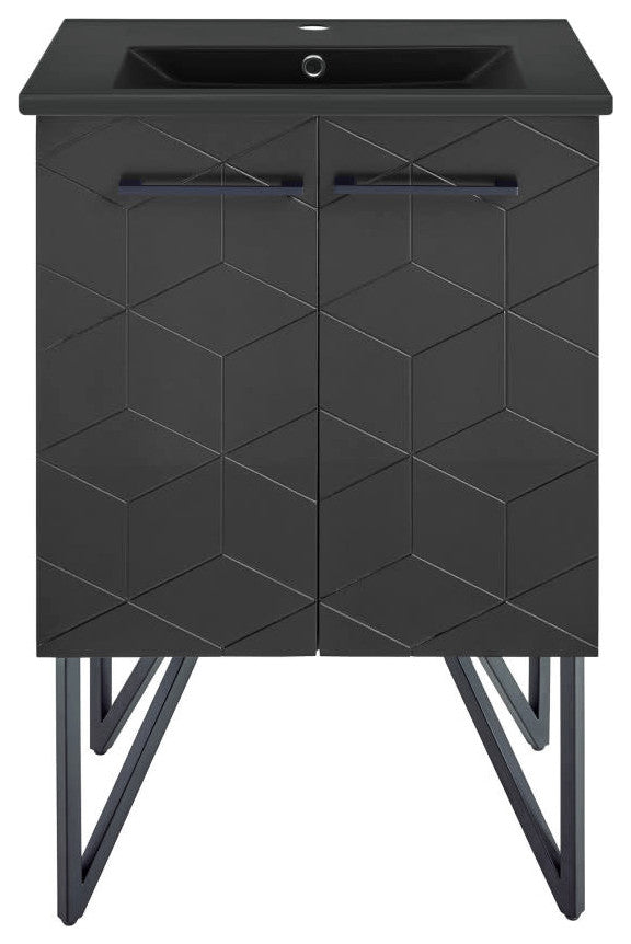 Swiss Madison SM-BV251 Annecy 24" - Phantom Black / Matte Black