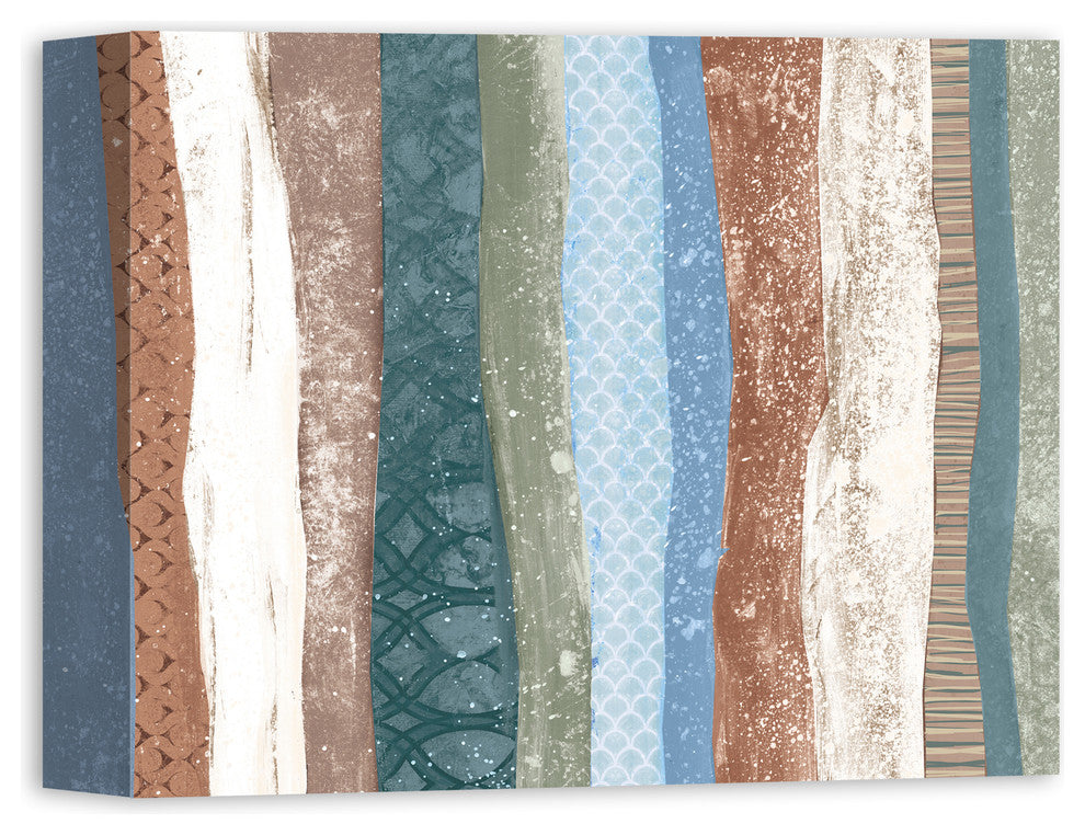 Ocean Patterns 11x14 Canvas Wall Art