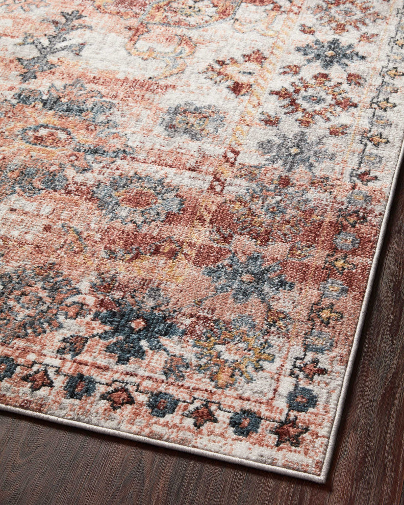 Loloi II Cassandra Rust / Multi 3'-9" X 5'-9" Area Rug