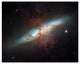 "M82 - Starburst Galaxy" Digital Paper Print by NASA, 37"x30"