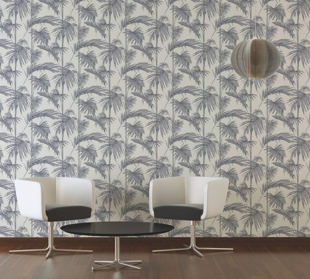 Textured Wallpaper Baroque Floral Image Jungle Modern, 369192